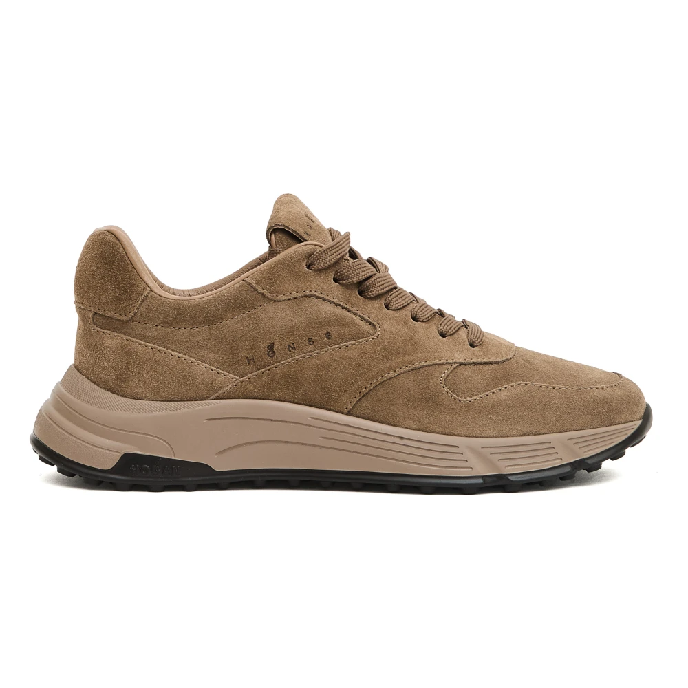 Hogan Hyperlight Tabak Hardloopschoenen Heren Schoenen Beige