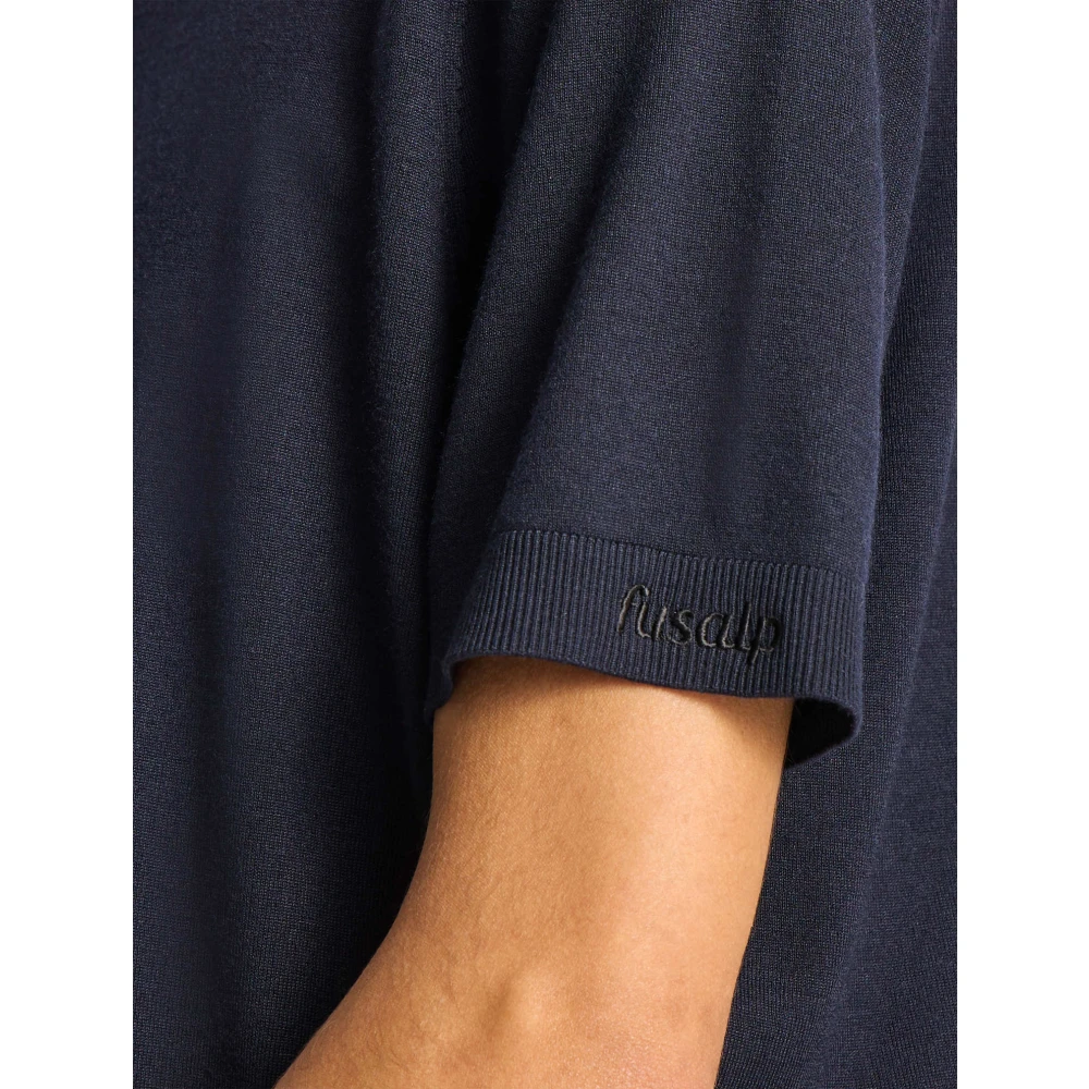 Fusalp Henryo Poloshirt MET Korte Mouwen Blue Heren