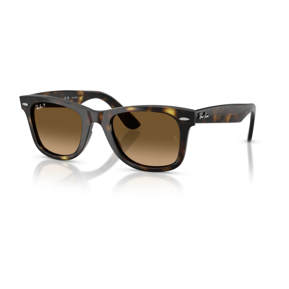 Ray-Ban Wayfarer RB4340, Havana Polarized Sunglasses Polarized Brown Gradient lenses, Mojo Glasses - Image 3