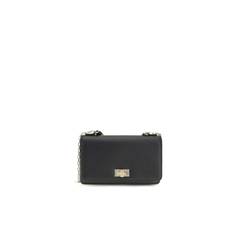 Fendi Black Calf Leather Bos Taurus Wallet - Image 3