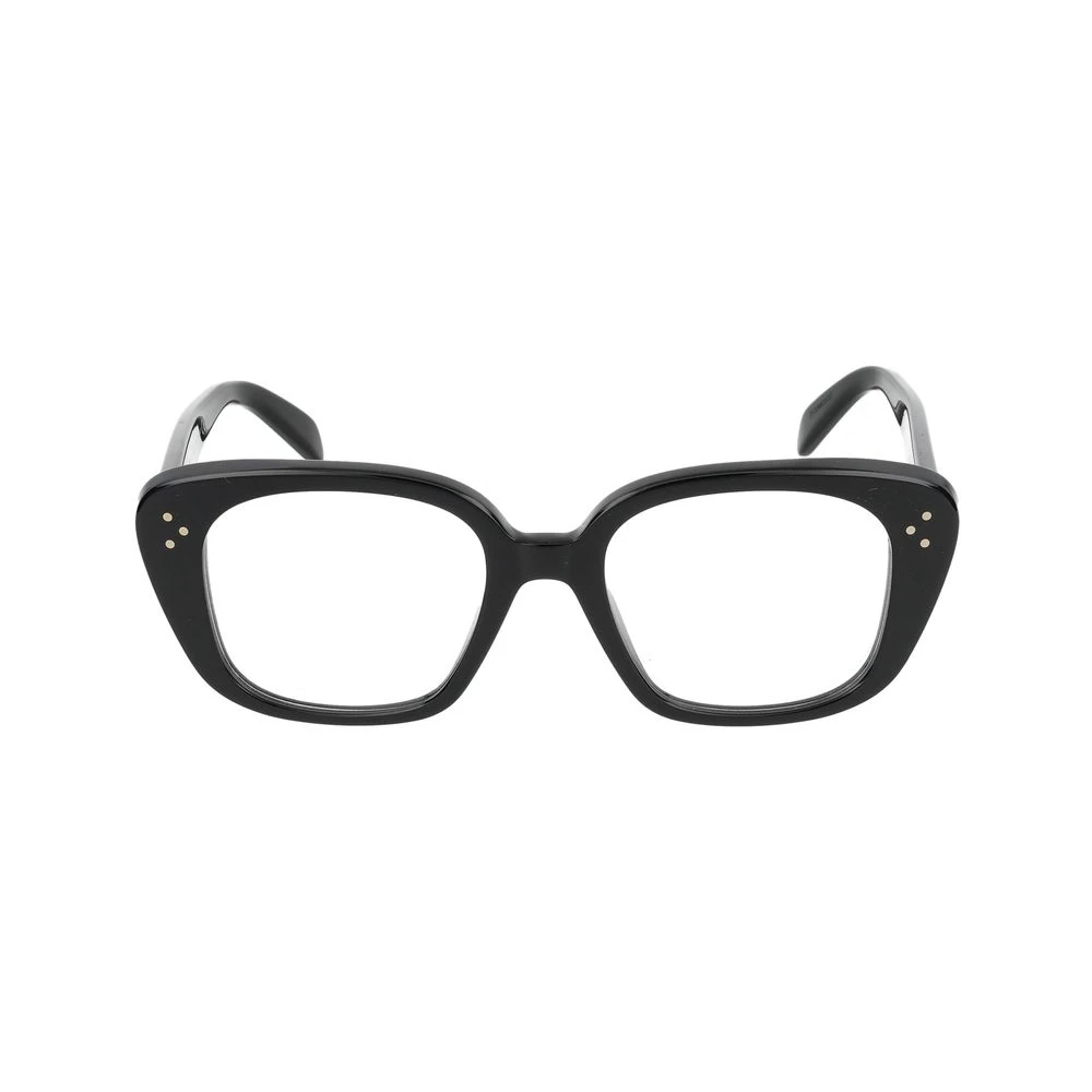 Celine Black Glasses, Unisex, 51 Mm, Bold 3 Dots Optical Frame