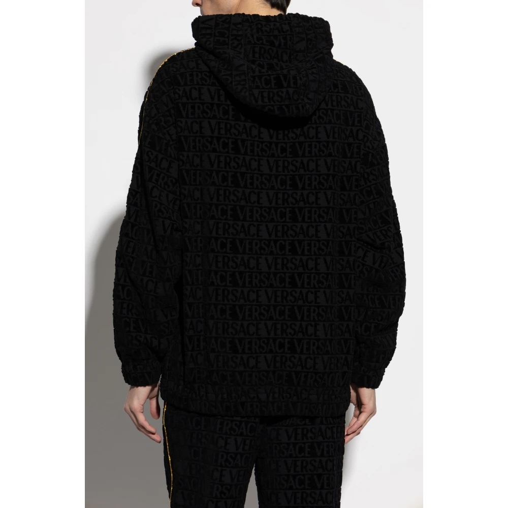 Versace Sweatshirt met logo Black Unisex