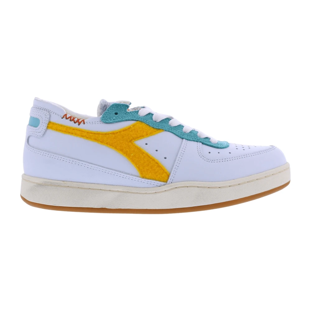 Diadora Row Cut Tennisschoenen Dames Schoenen Wit