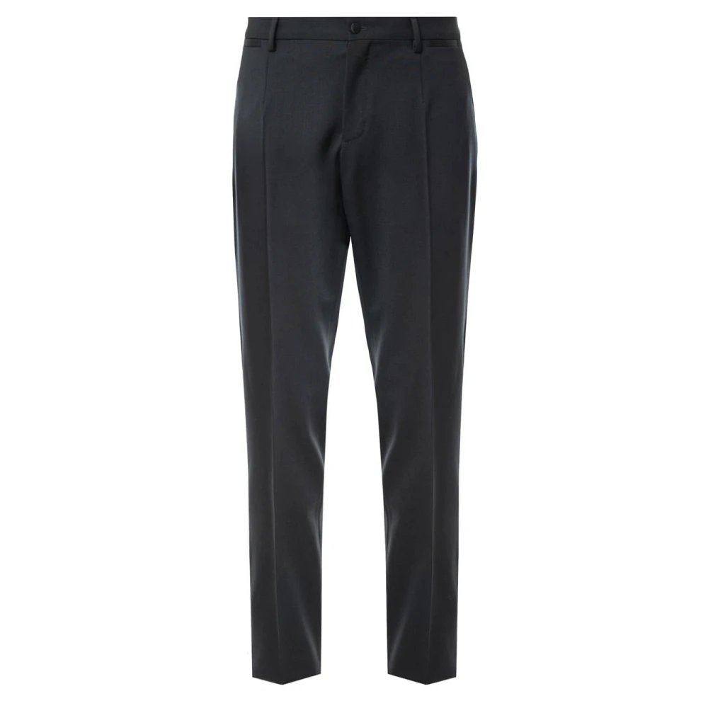 Dolce & Gabbana Slim Fit Casual Trousers Black Heren