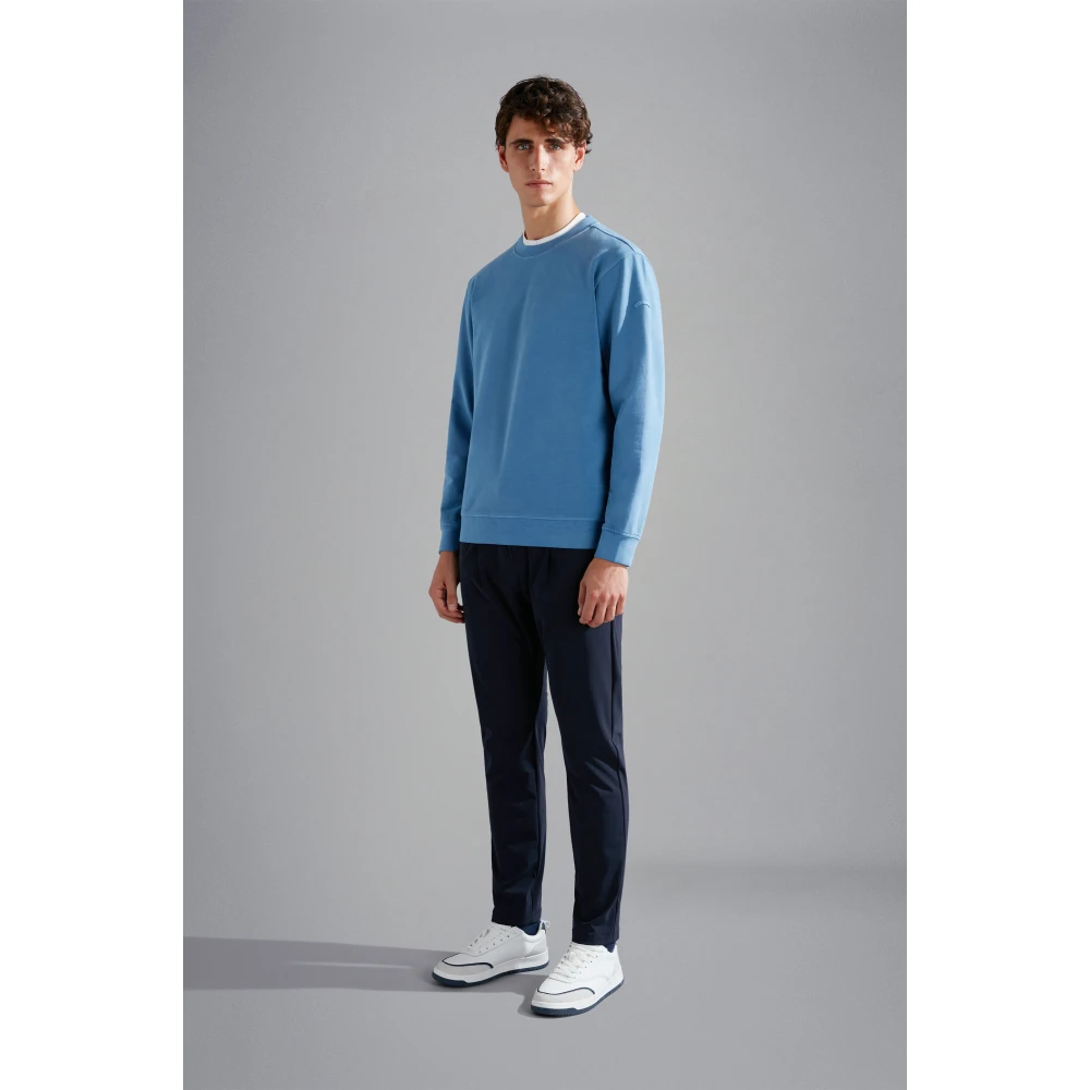PAUL & SHARK Groene Sweater Collectie Blue Heren