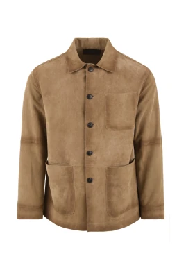 Velvet Shaded Suede Jacket