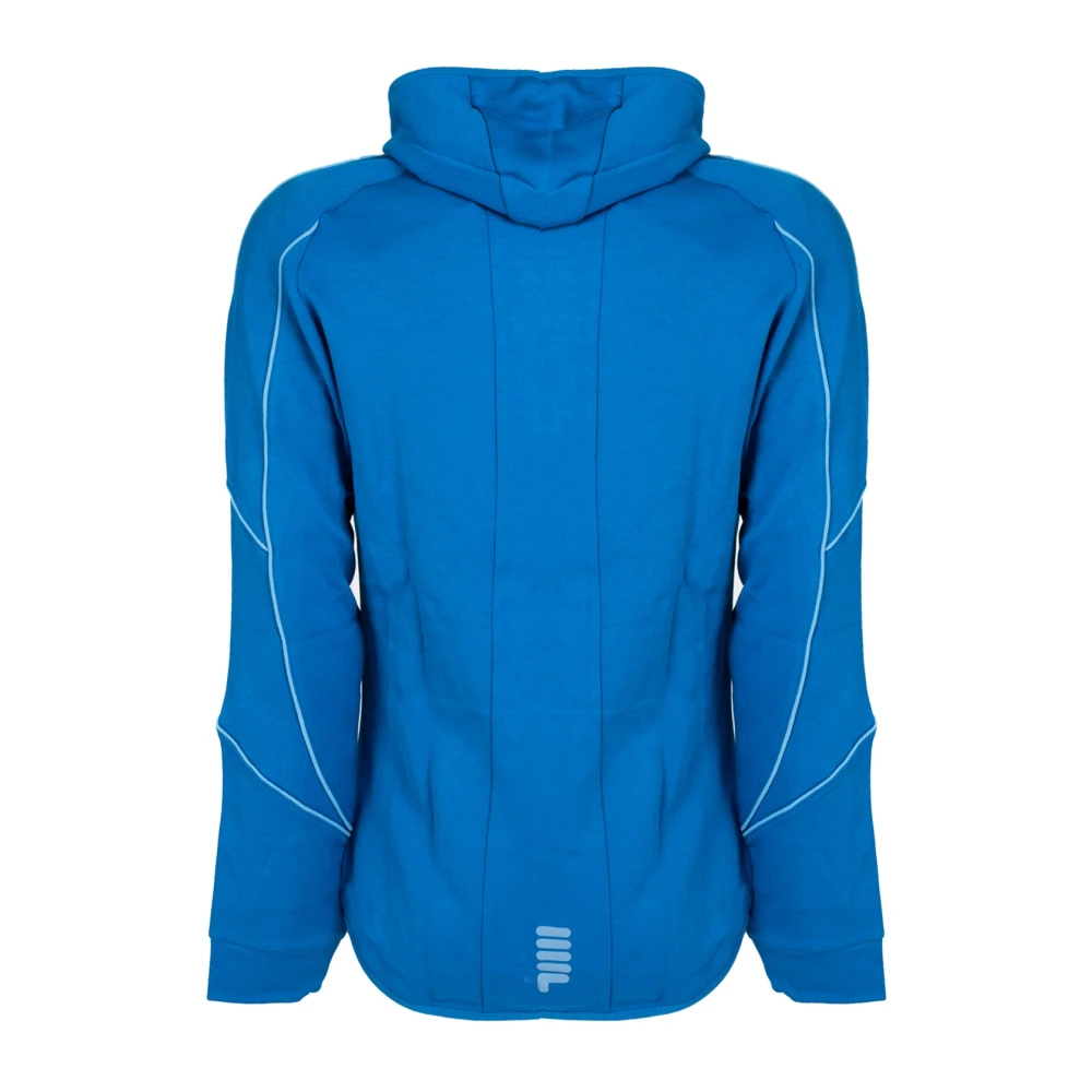 Fila Aansluitende Hoodie Blue Heren