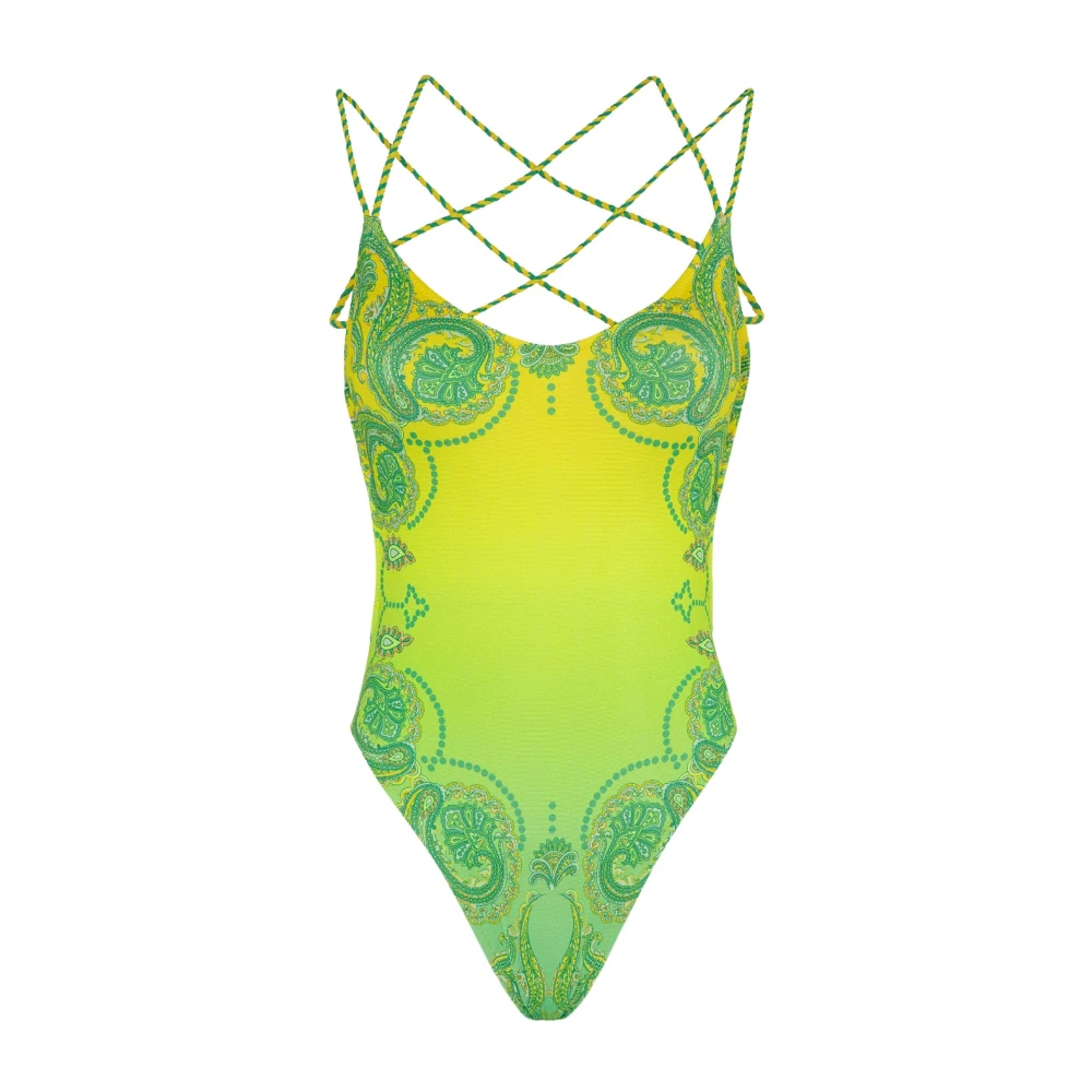 F**k Monokini Sunrise Green Dames