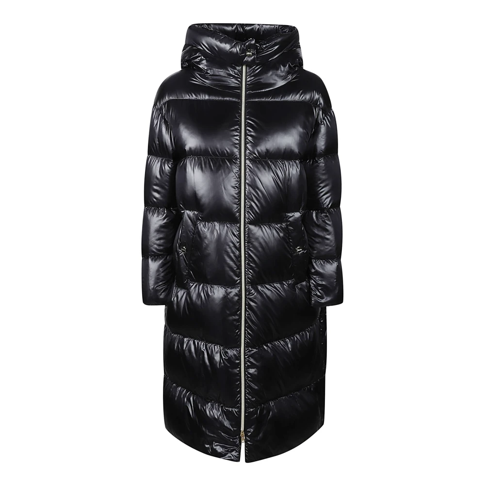 Herno Stijlvolle Parka Jas voor Buitenshuis Avonturen Black Dames
