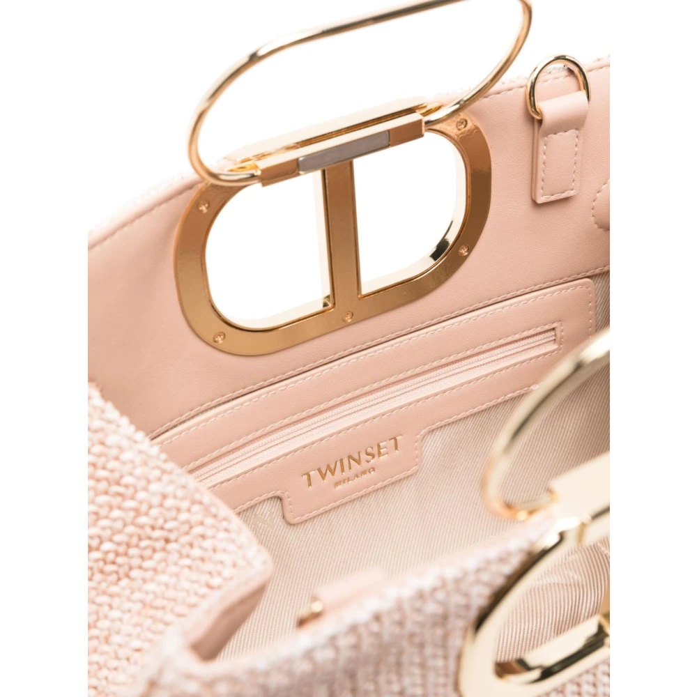 Twinset Roze tassen voor een stijlvolle uitstraling Pink Dames