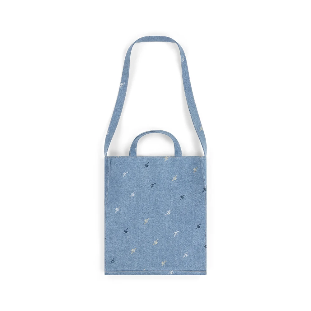 Axel Arigato Signature A Denim Tas Blue Unisex
