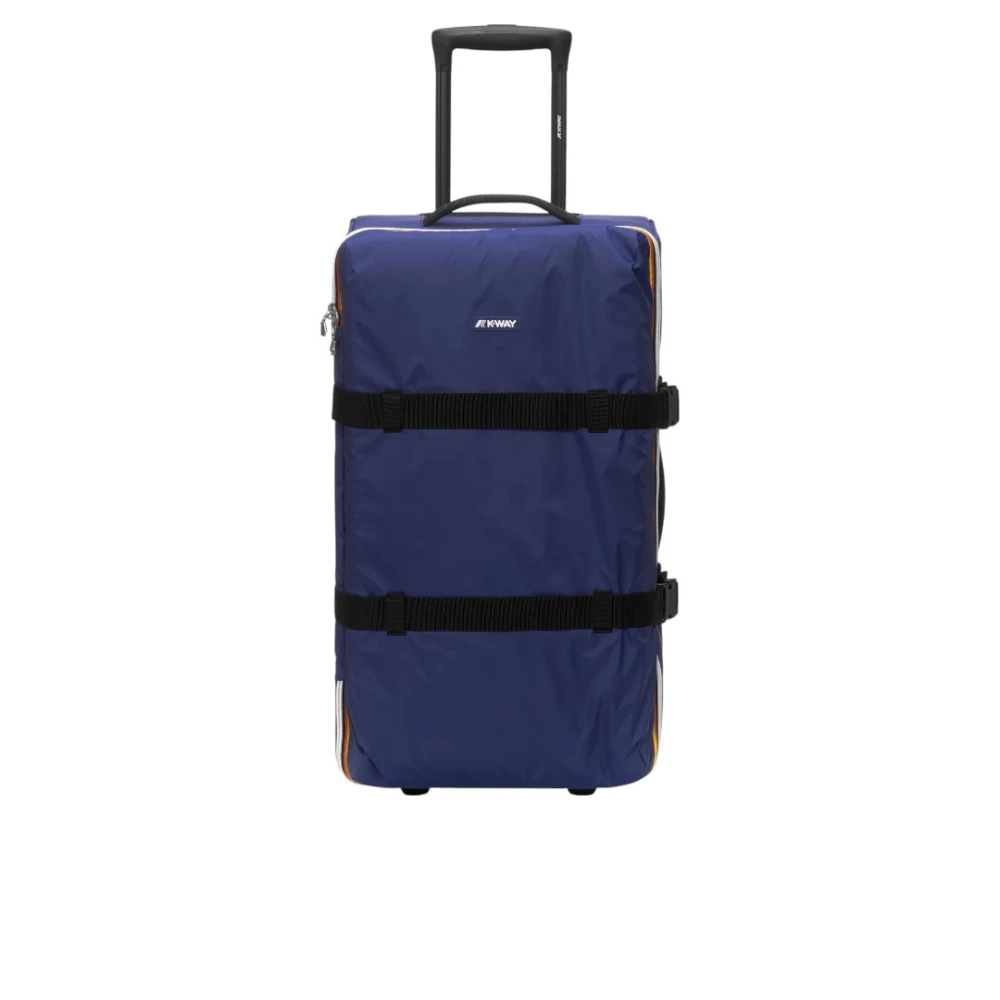 K-Way Unisex Blu Suitcases, Taglia Unica, New,