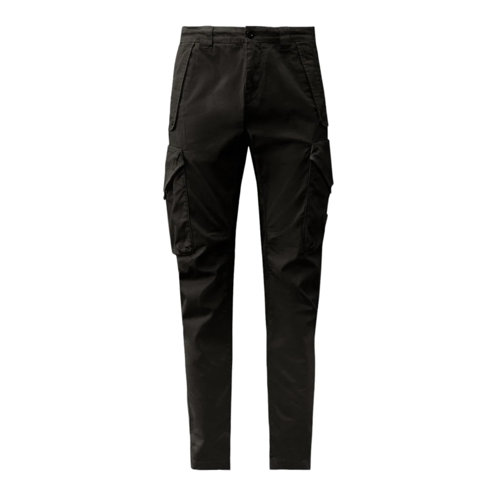 C.P. Company Slim-fit Trousers Black Heren