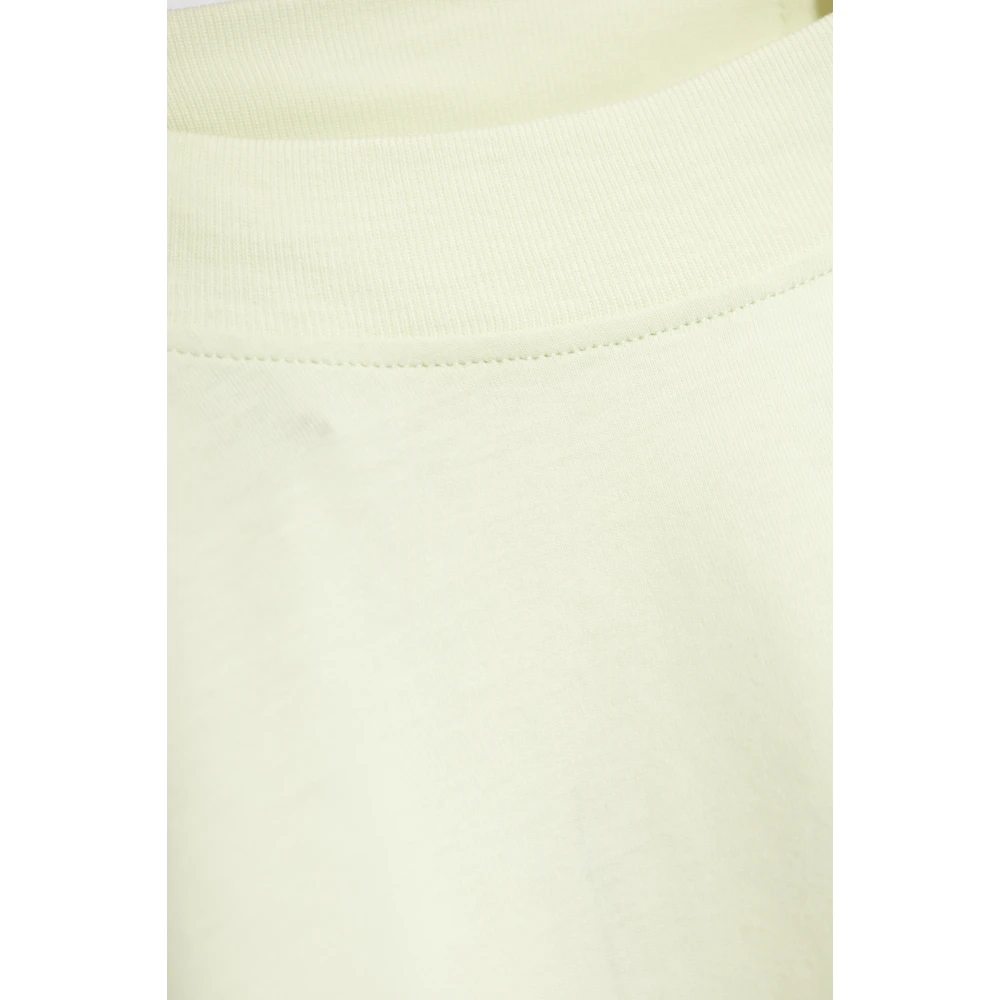 The Attico T-shirt met logo Green Dames