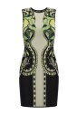 robe-en-tricot-imprime-citron-noir-femme
