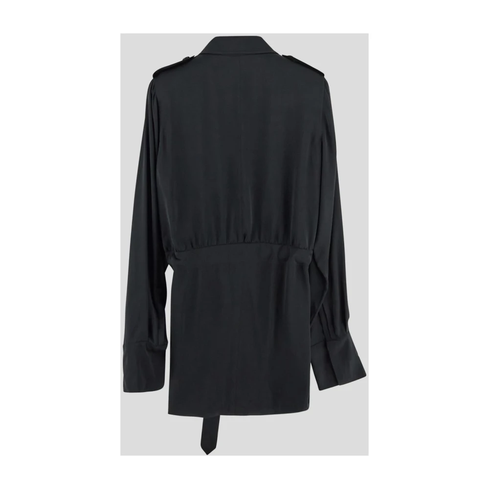 Saint Laurent Elegante Damesjurk Mode Black Dames