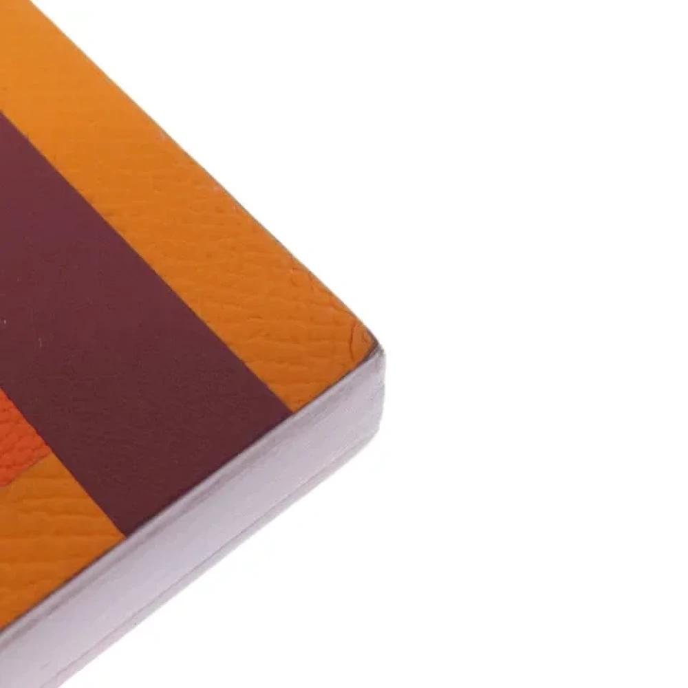 Hermès Vintage Pre-owned Fabric key-holders Orange Dames
