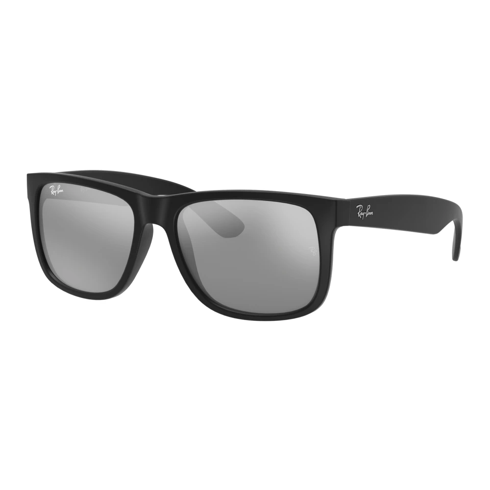 Ray-Ban Black Justin Sunglasses - Male - Sunglasses - 55 Mm - Accessories