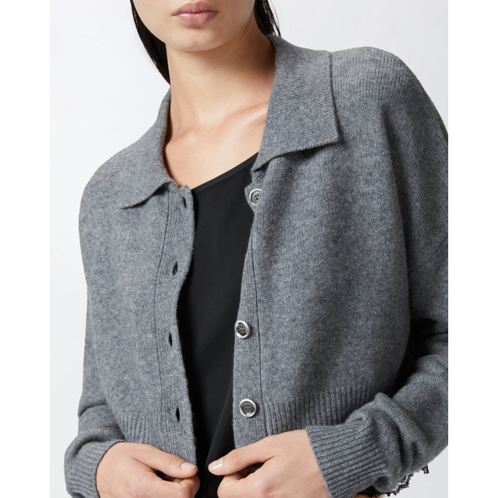 pinko Stijlvolle Tipico Trui Gray Dames