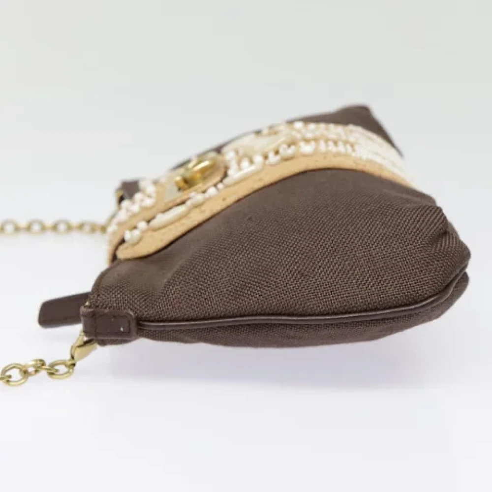 Salvatore Ferragamo Pre-owned Leather shoulder-bags Brown Dames
