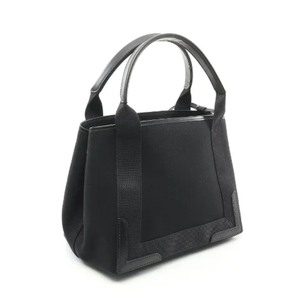 Balenciaga Vintage Pre-owned Cotton balenciaga-bags Black Dames