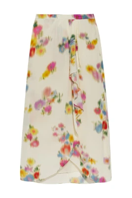 Vanille Silk Skirt