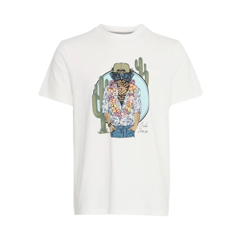 Blend - Tops > T-Shirts - White - Blend - Modalova