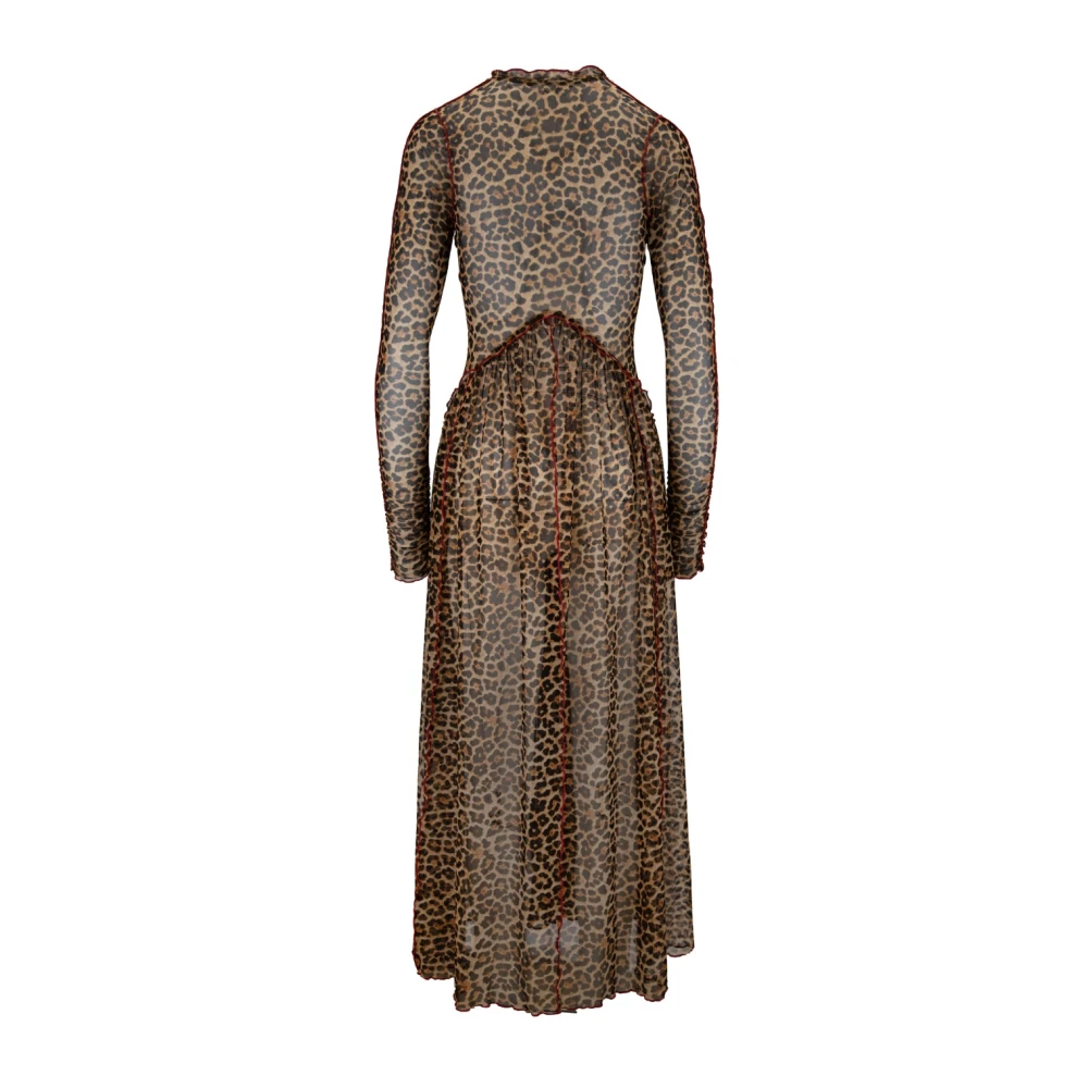 Aniye By Dierenprint Langemouw Cardigan Brown Dames