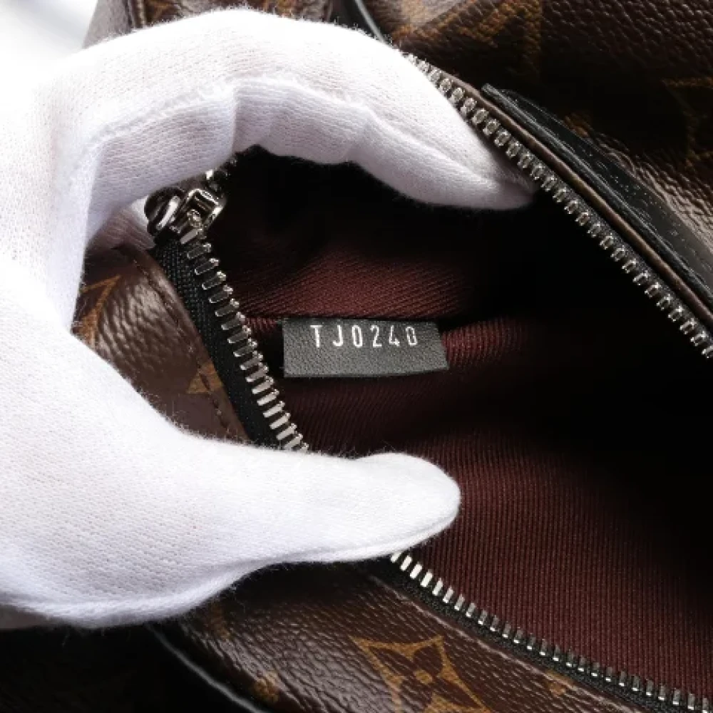 Louis Vuitton Vintage Pre-owned Canvas backpacks Brown Dames