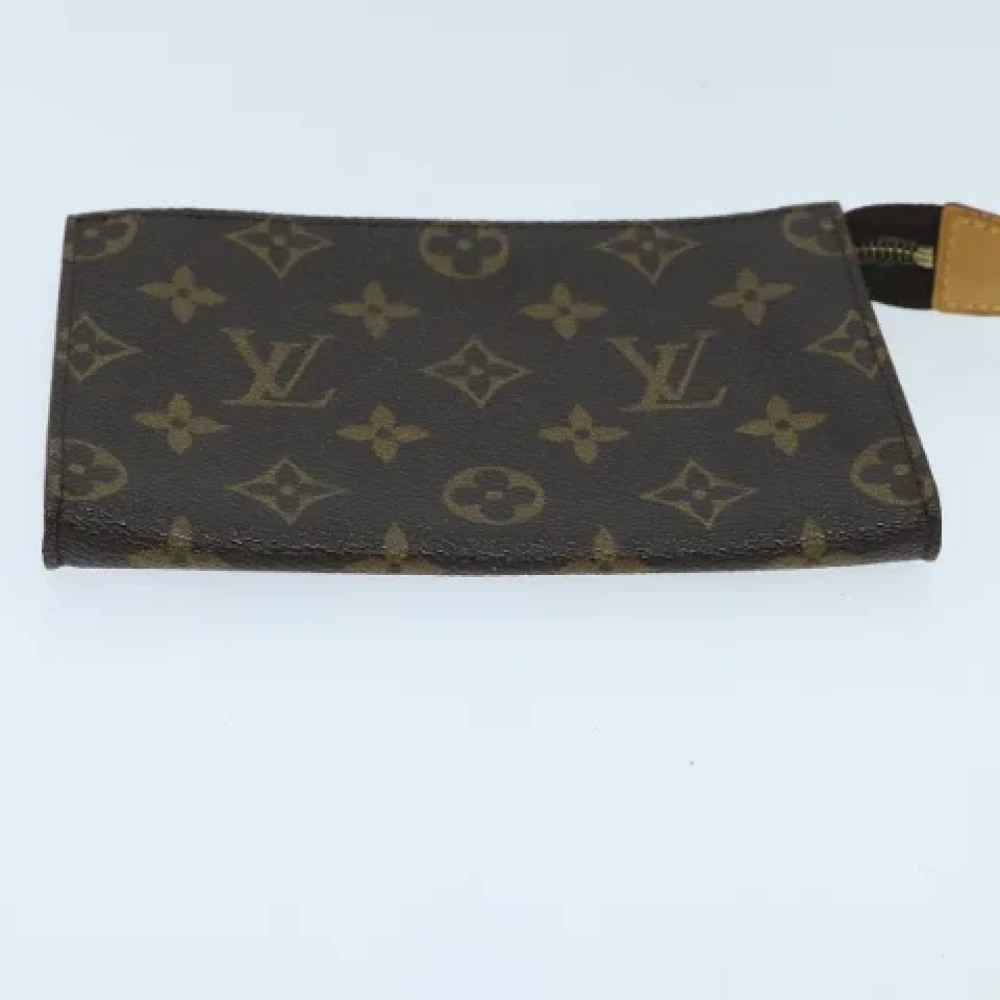 Louis Vuitton Vintage Pre-owned Canvas pouches Brown Dames