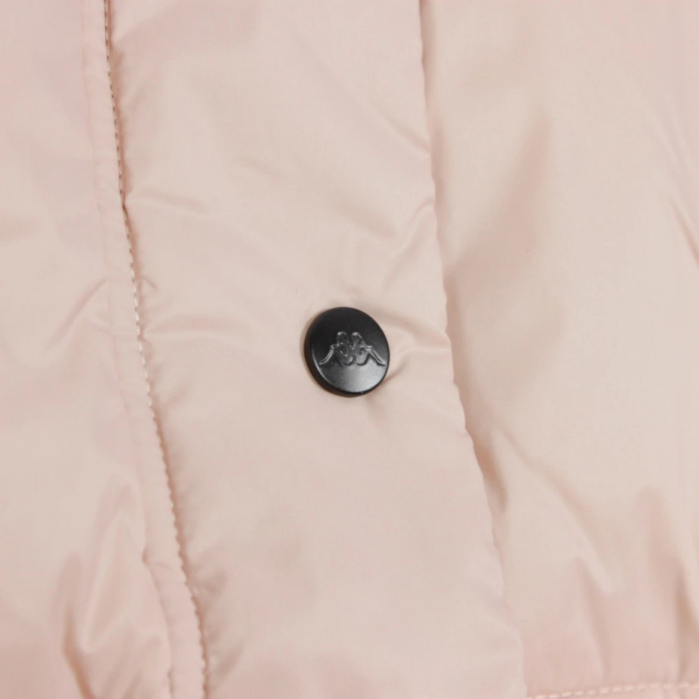 Kappa Roze Violet Wit Kort Jack Vrouwen Beige Dames