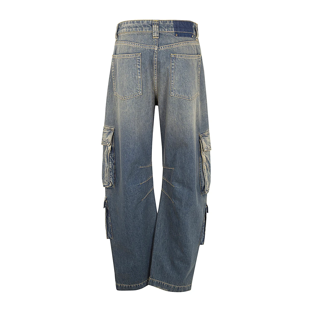 Golden Goose Cargo Pocket Journey Broek Blue Dames