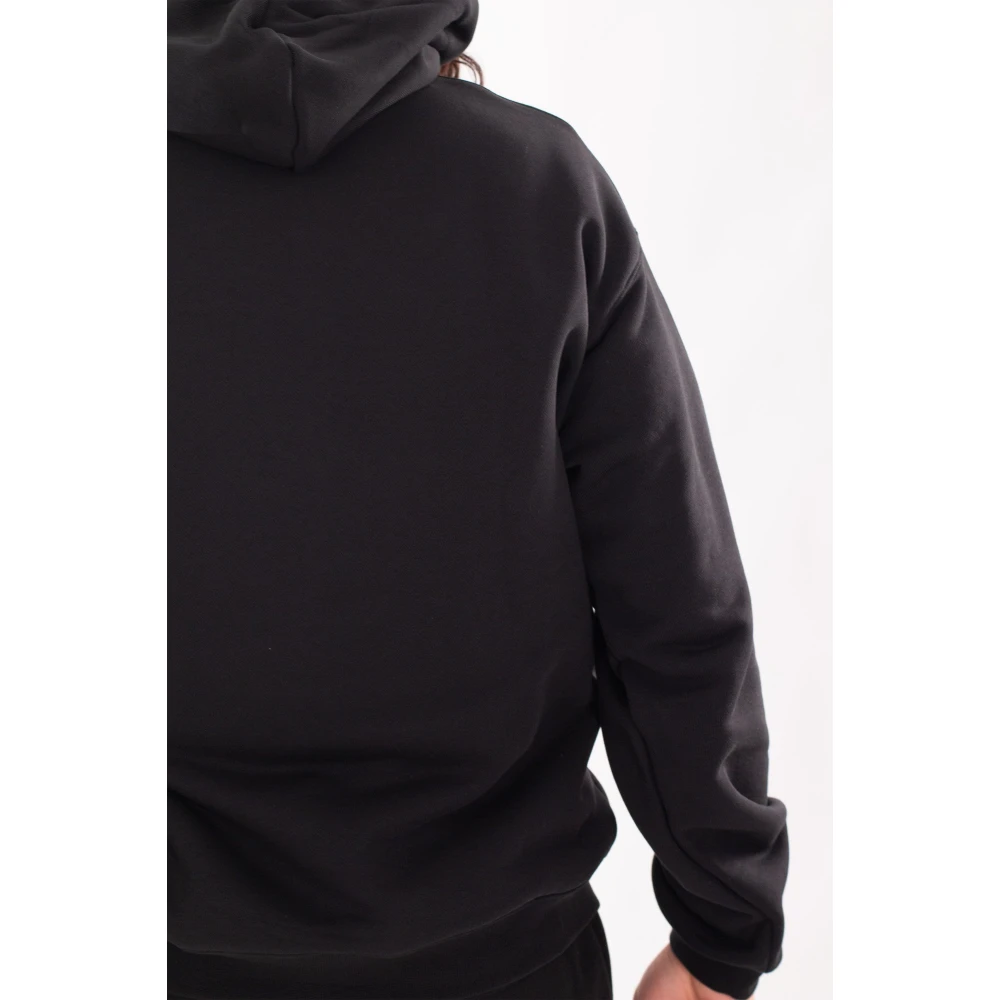 Lacoste Gezellige Croc Fleece Hoodie Black Heren