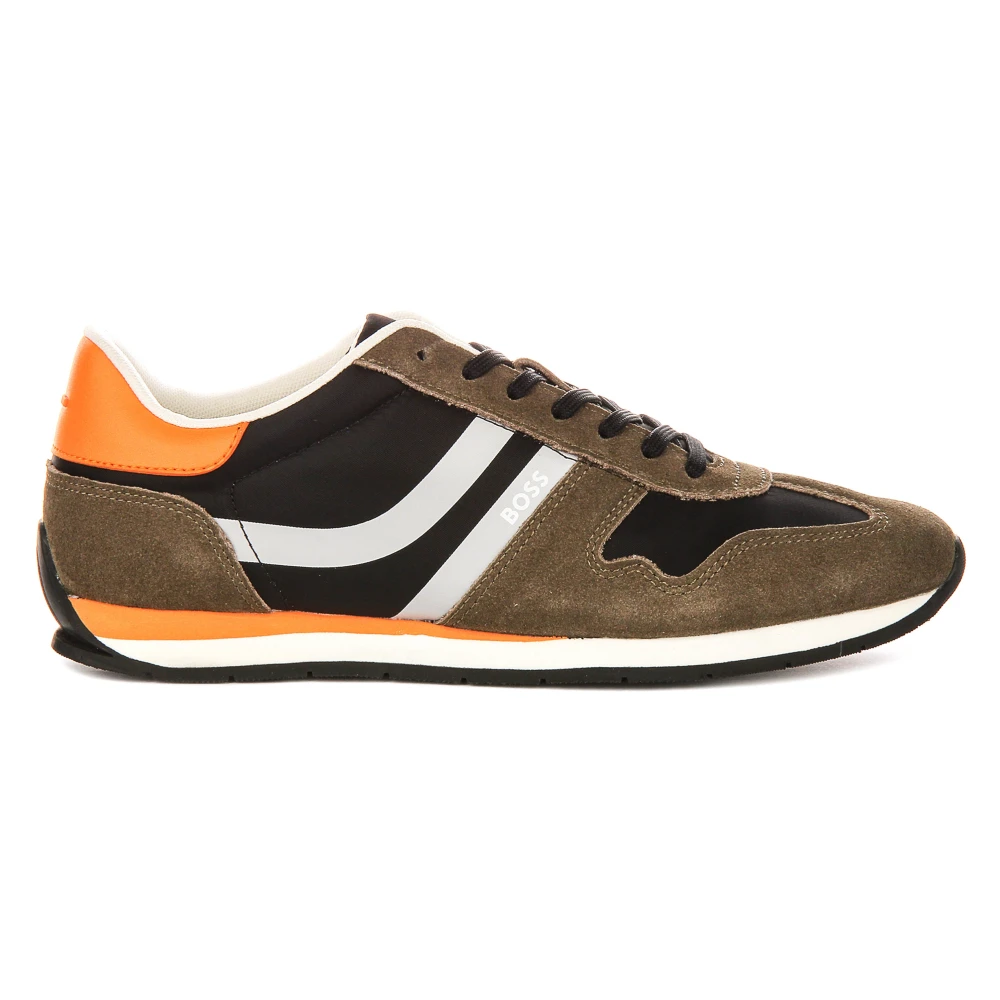 Hugo Men's Multicolor Sneakers, 9 Uk, Levon Runner