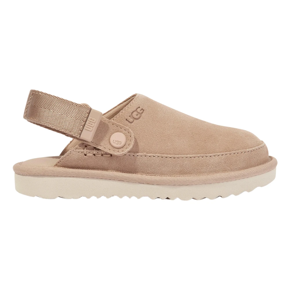 Ugg Unisex Kids Beige Goldenstar Clogs - Kids Sandals - 33 1/2 Eu - Kids