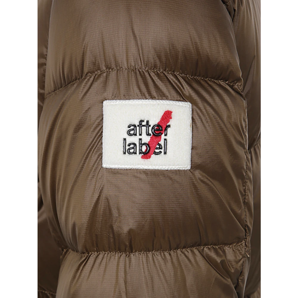 Afterlabel Pufferjas Lichtgewicht Winterjas Brown Heren