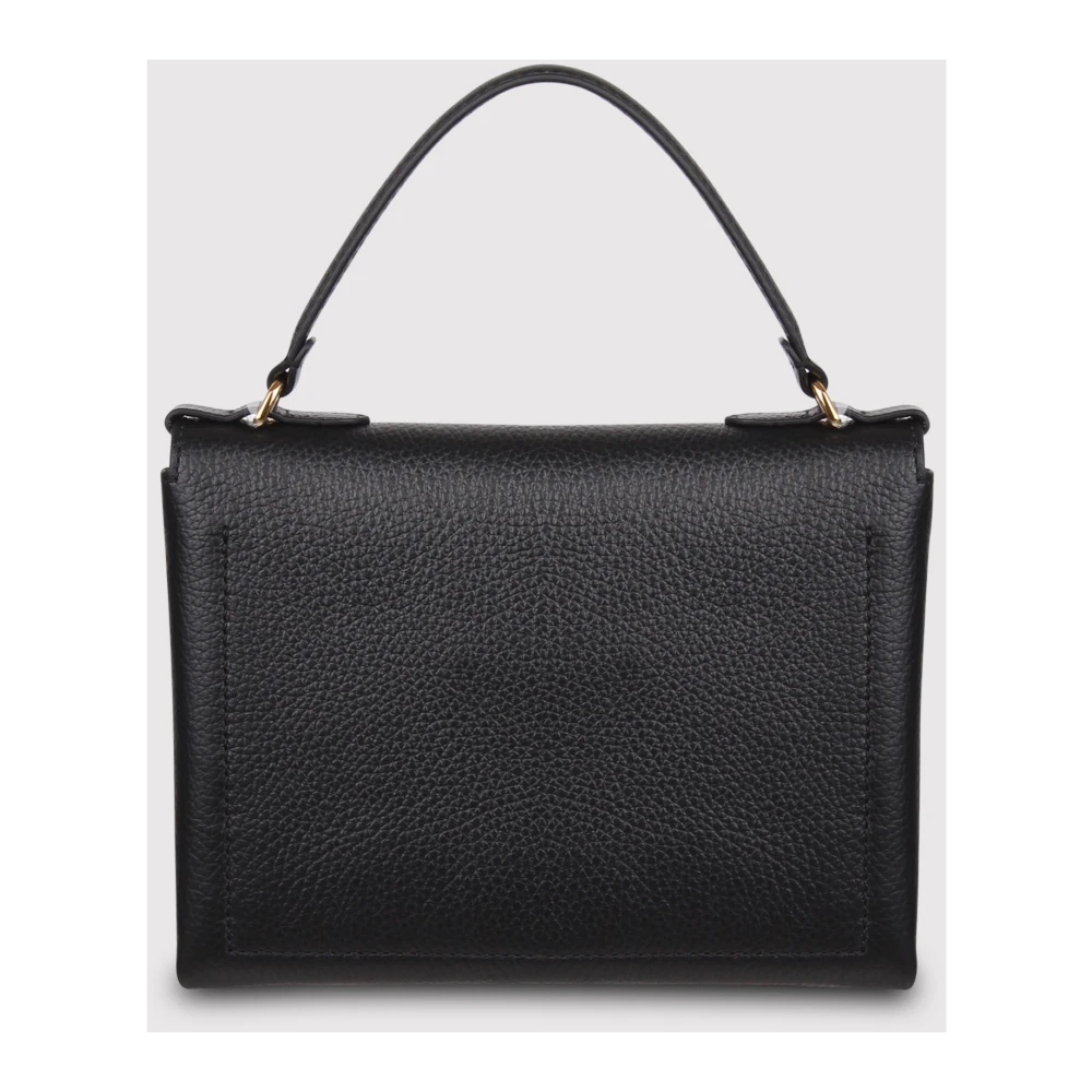 Coccinelle Arlettis Schoudertas met Geribbelde Textuur Black Dames