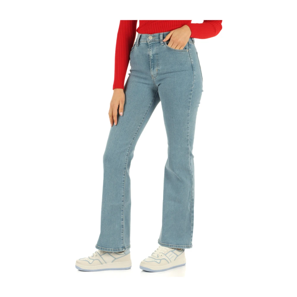 Tommy Jeans Trousers Blue Dames