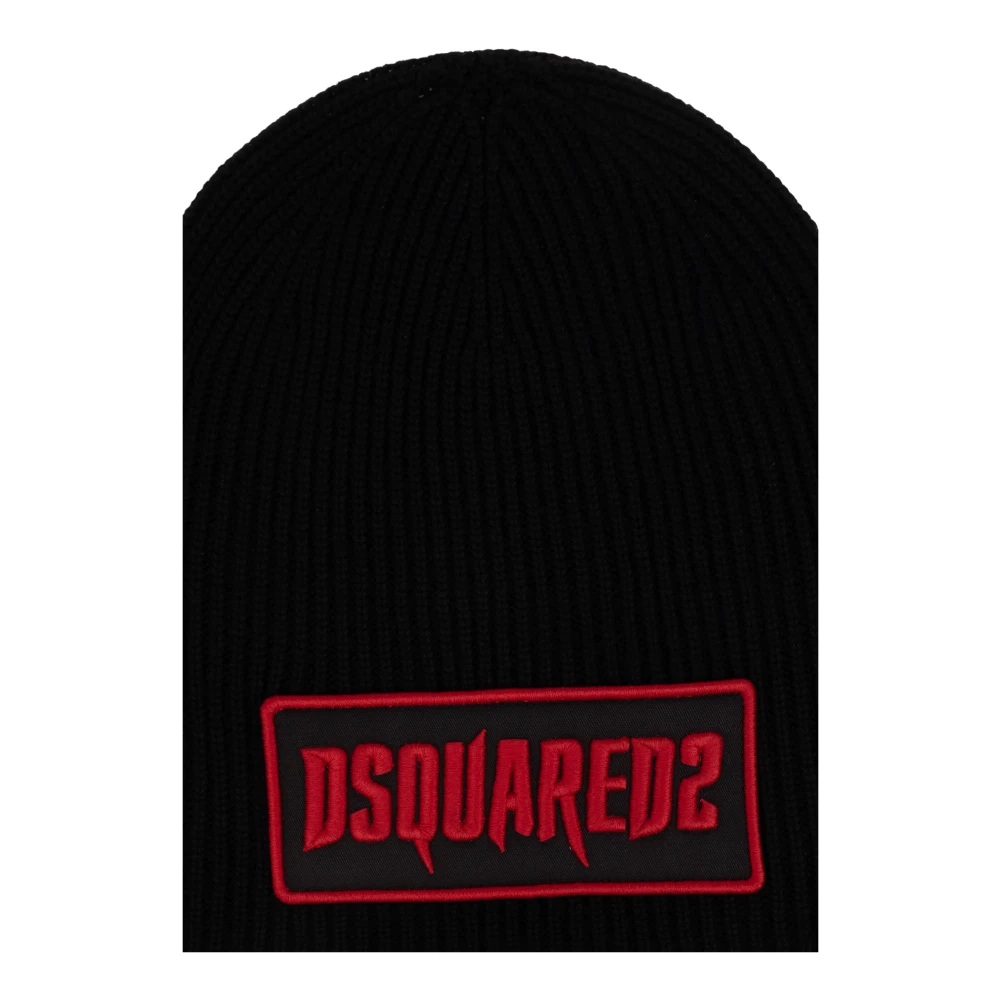 Dsquared2 Pet met een patch Black Heren