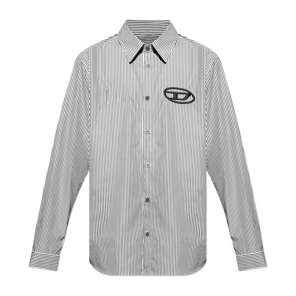 Diesel Shirt `S-Simply-E` Black Heren