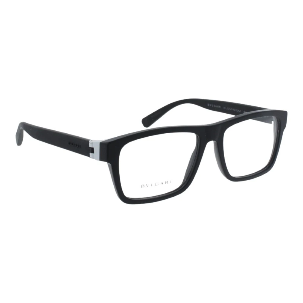 Bvlgari Originele voorschriftbril met 3 jaar garantie Black Heren