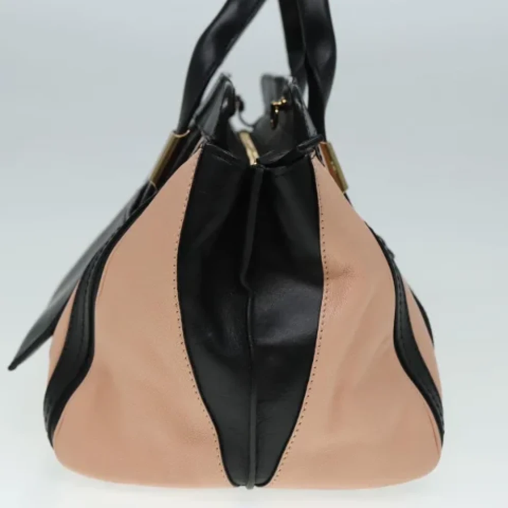 Chloé Pre-owned Leather handbags Black Dames