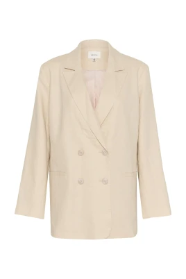 Ancient Scroll Linen Blazer