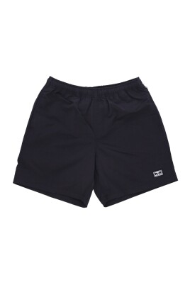 black-nylon-mens-shorts-with-pockets