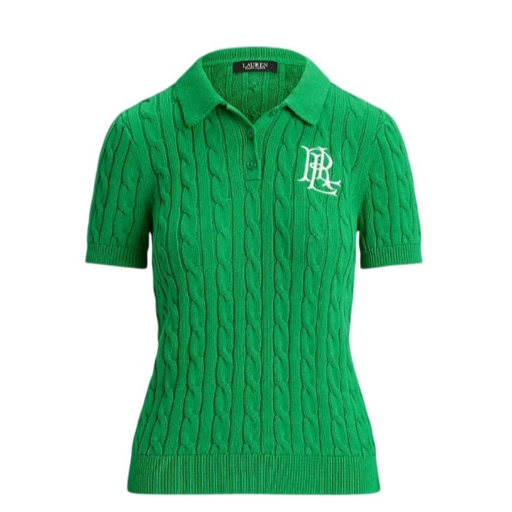 Ralph Lauren Grön Natrissa Kortärmad Pullover
