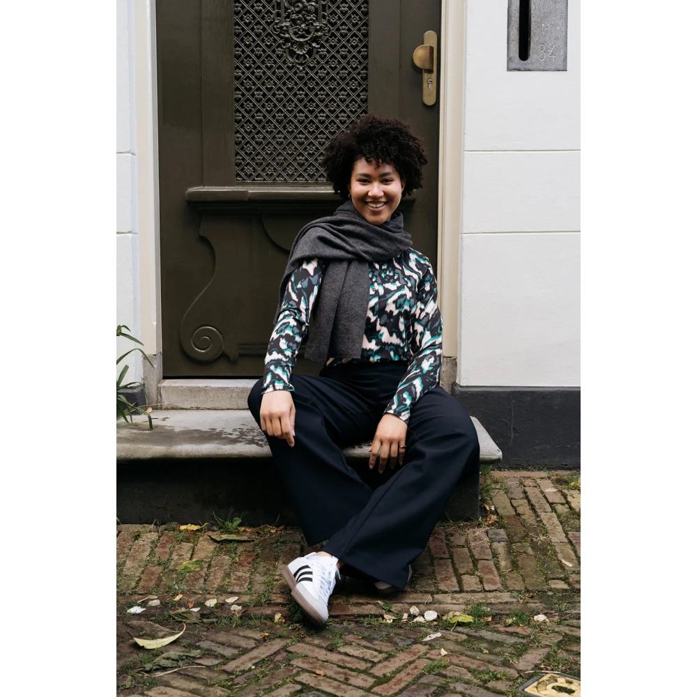 &Co Woman Overhemd met lange mouwen effen kleur Multicolor Dames