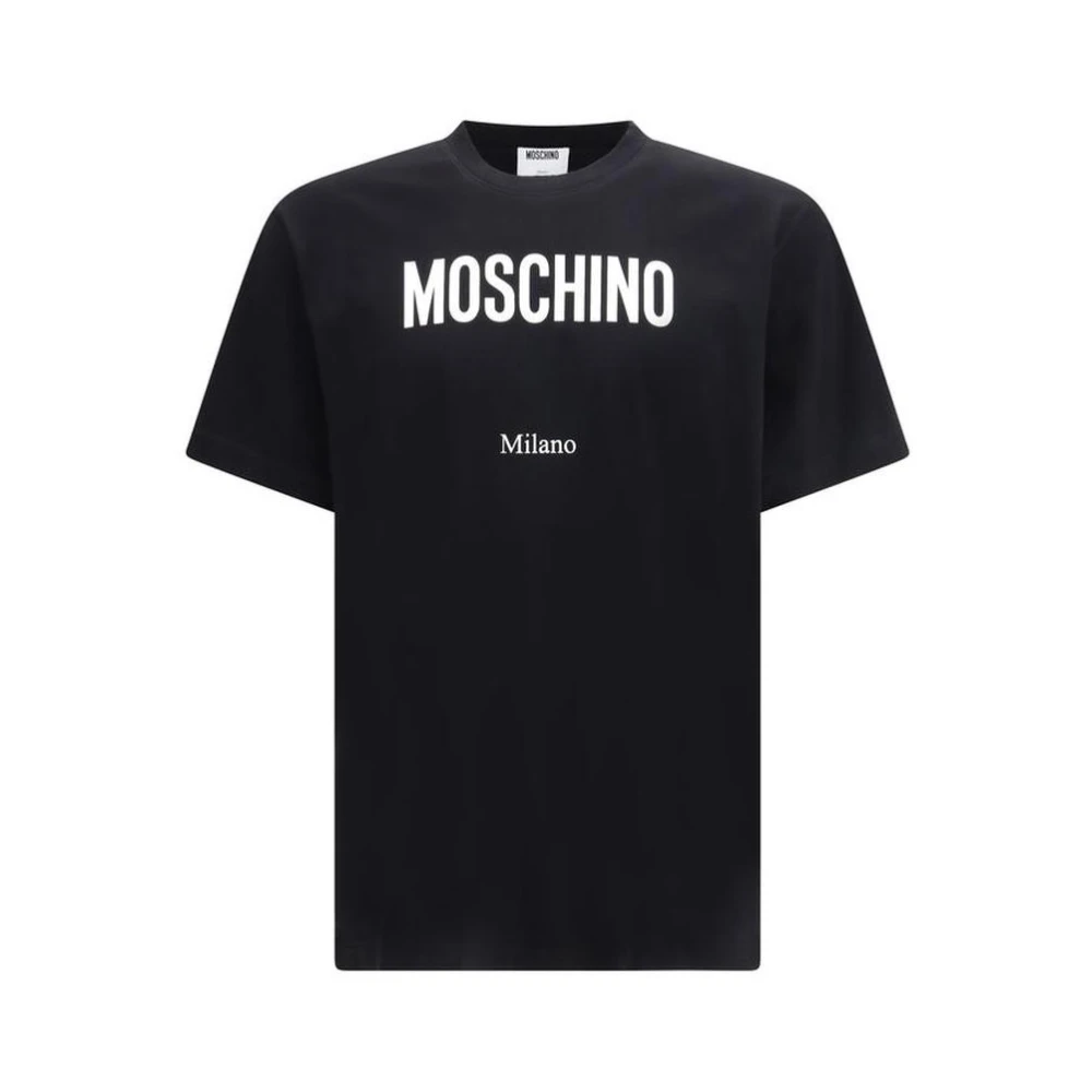 Moschino Hombre Negro Camisetas, Talla: S