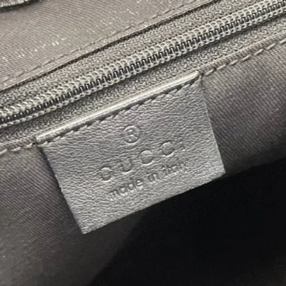 Gucci Vintage Pre-owned Leather totes Black Dames