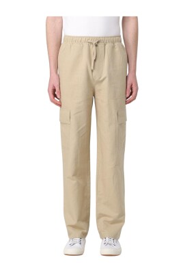 pantalon-cargo-beige-coupe-decontractee-a-cordon