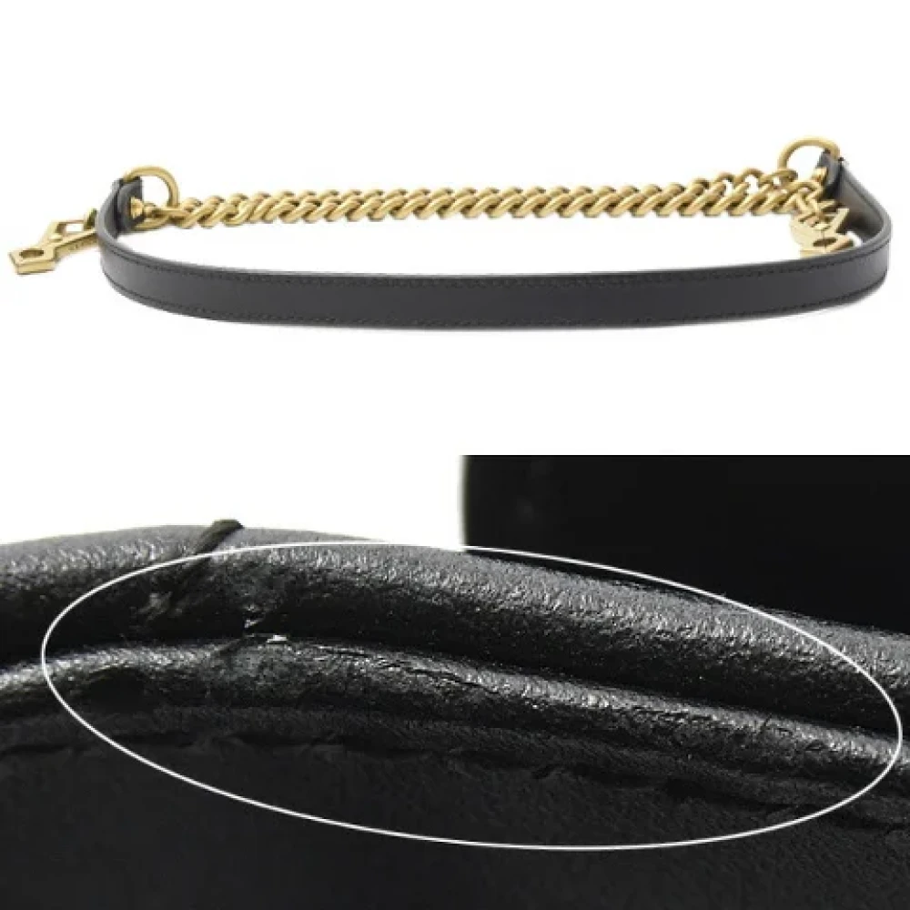 Gucci Vintage Pre-owned Leather gucci-bags Black Dames